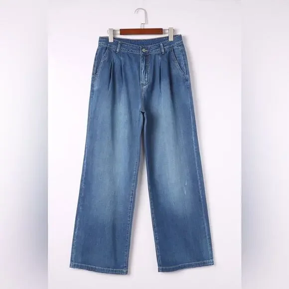 NWT paperbag loose jeans - Picture 3 of 16